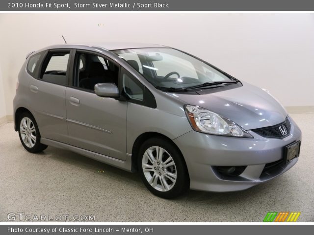 2010 Honda Fit Sport in Storm Silver Metallic