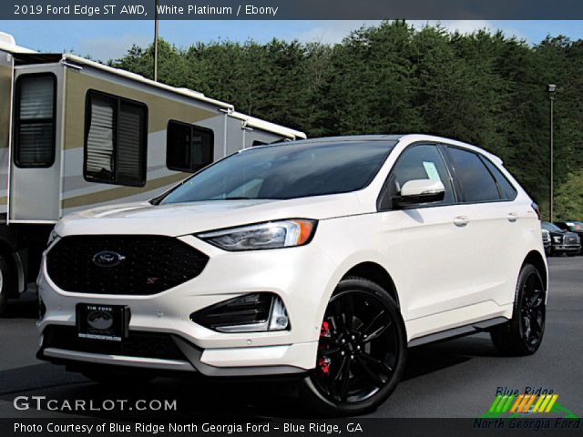 2019 Ford Edge ST AWD in White Platinum