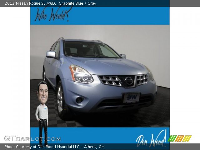 2012 Nissan Rogue SL AWD in Graphite Blue