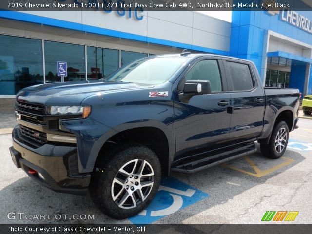 2019 Chevrolet Silverado 1500 LT Z71 Trail Boss Crew Cab 4WD in Northsky Blue Metallic