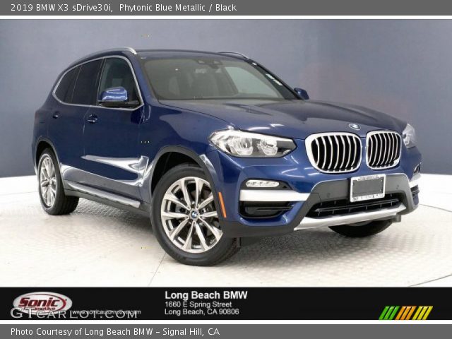 2019 BMW X3 sDrive30i in Phytonic Blue Metallic