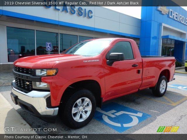 2019 Chevrolet Silverado 1500 WT Regular Cab in Red Hot