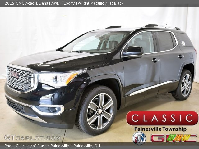 2019 GMC Acadia Denali AWD in Ebony Twilight Metallic