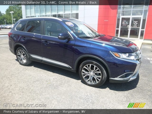 2018 Mitsubishi Outlander SEL S-AWC in Cosmic Blue Metallic
