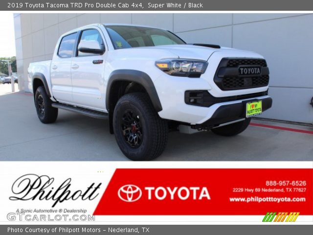 2019 Toyota Tacoma TRD Pro Double Cab 4x4 in Super White