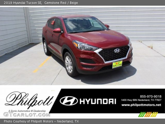 2019 Hyundai Tucson SE in Gemstone Red