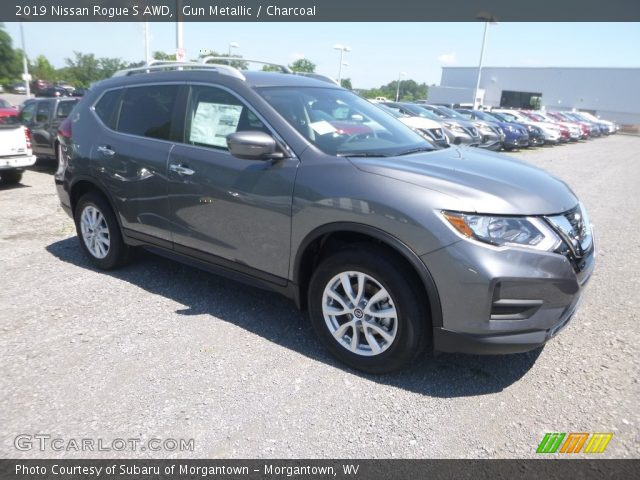 2019 Nissan Rogue S AWD in Gun Metallic