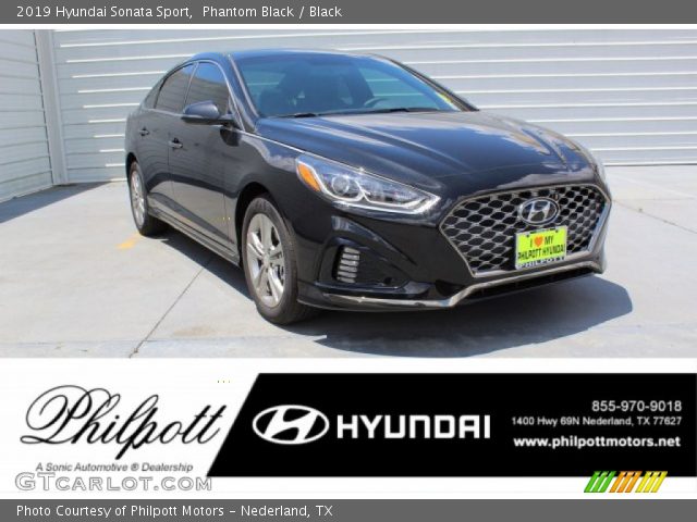 2019 Hyundai Sonata Sport in Phantom Black