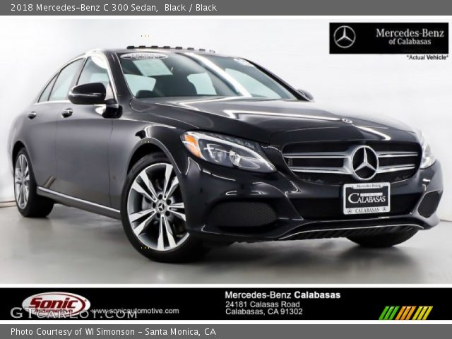 2018 Mercedes-Benz C 300 Sedan in Black
