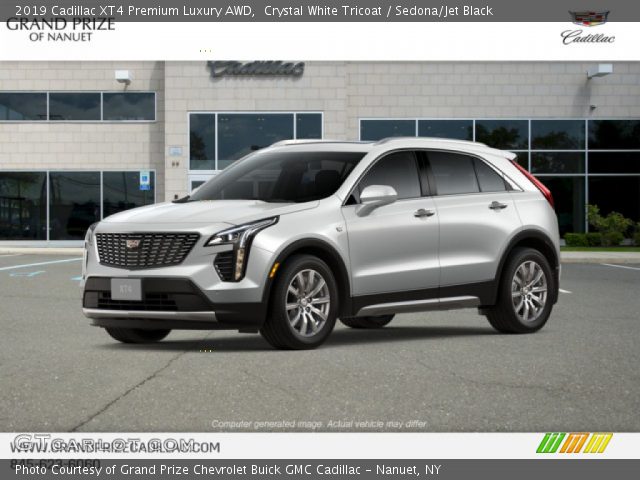 2019 Cadillac XT4 Premium Luxury AWD in Crystal White Tricoat