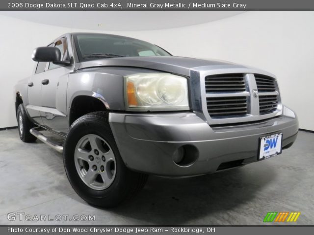 2006 Dodge Dakota SLT Quad Cab 4x4 in Mineral Gray Metallic