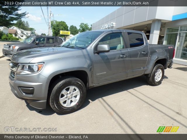 2019 Chevrolet Colorado WT Crew Cab 4x4 in Satin Steel Metallic