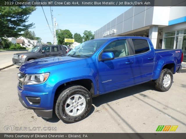 2019 Chevrolet Colorado WT Crew Cab 4x4 in Kinetic Blue Metallic