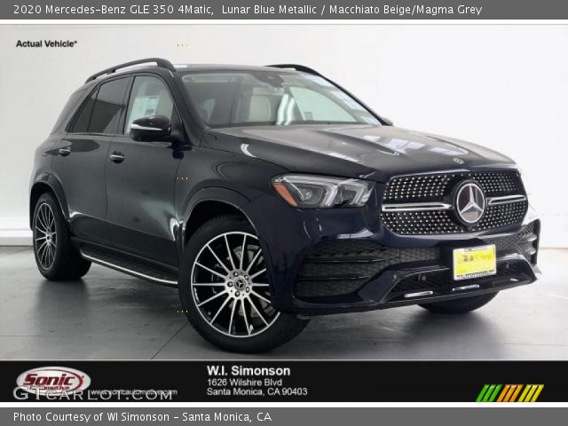 2020 Mercedes-Benz GLE 350 4Matic in Lunar Blue Metallic