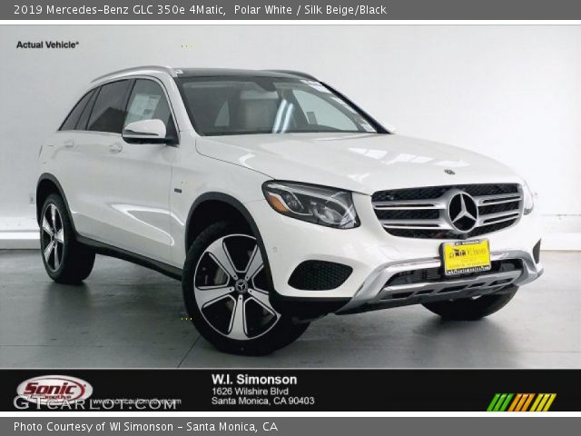 2019 Mercedes-Benz GLC 350e 4Matic in Polar White