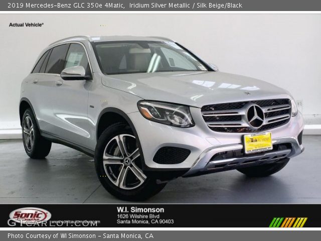 2019 Mercedes-Benz GLC 350e 4Matic in Iridium Silver Metallic