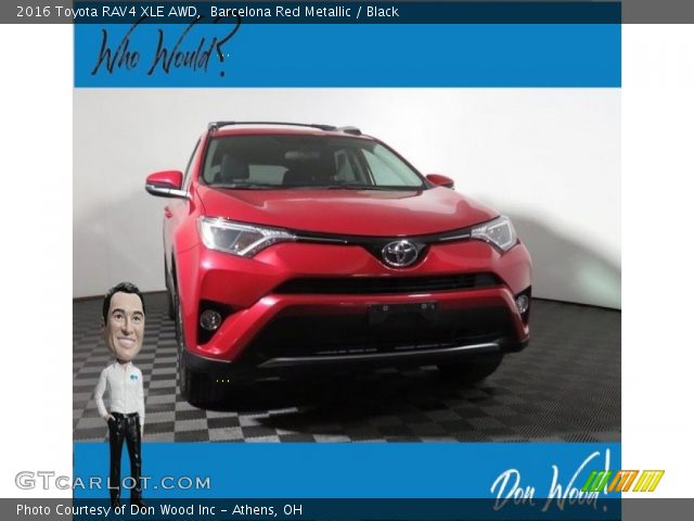 2016 Toyota RAV4 XLE AWD in Barcelona Red Metallic