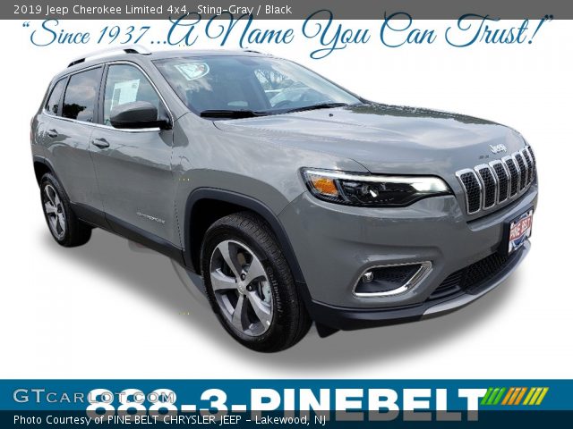 2019 Jeep Cherokee Limited 4x4 in Sting-Gray