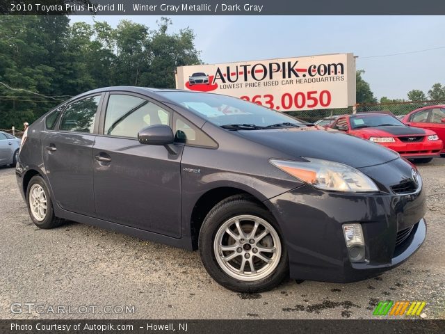 2010 Toyota Prius Hybrid III in Winter Gray Metallic