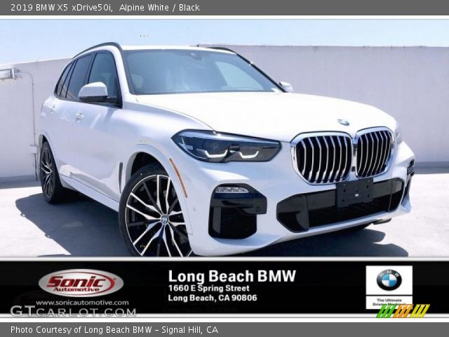 2019 BMW X5 xDrive50i in Alpine White