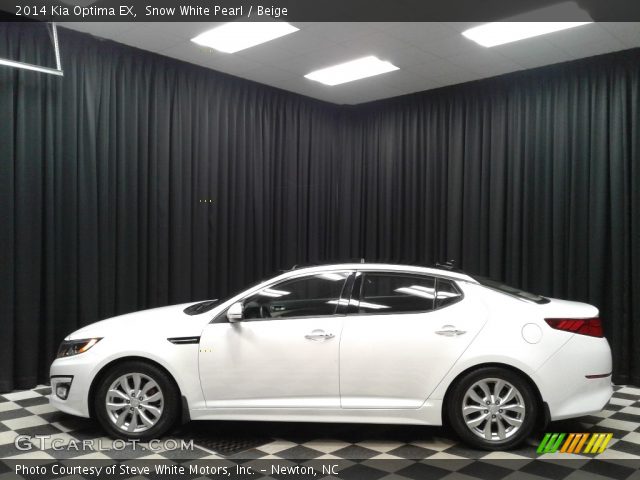 2014 Kia Optima EX in Snow White Pearl