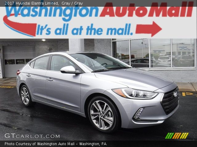 2017 Hyundai Elantra Limited in Gray