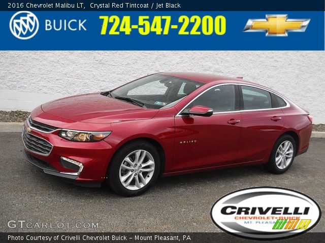 2016 Chevrolet Malibu LT in Crystal Red Tintcoat