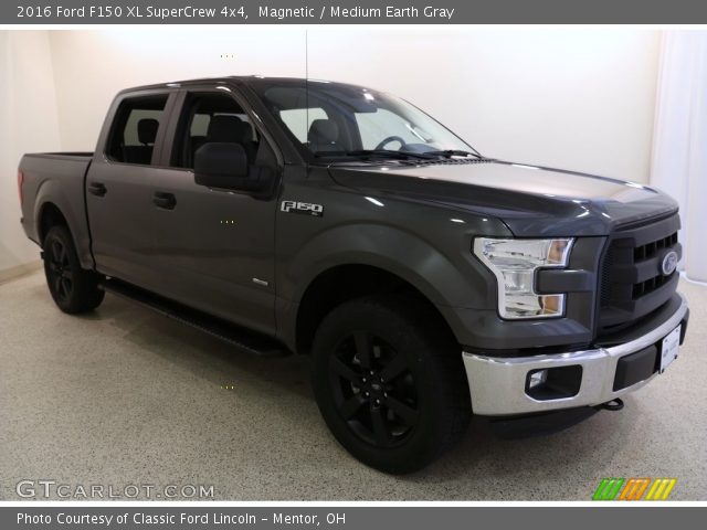 2016 Ford F150 XL SuperCrew 4x4 in Magnetic