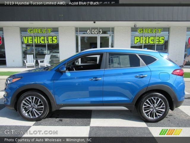 2019 Hyundai Tucson Limited AWD in Aqua Blue