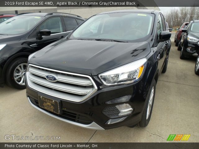 2019 Ford Escape SE 4WD in Agate Black