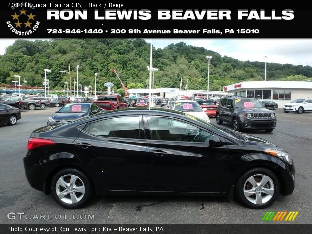 2013 Hyundai Elantra GLS in Black