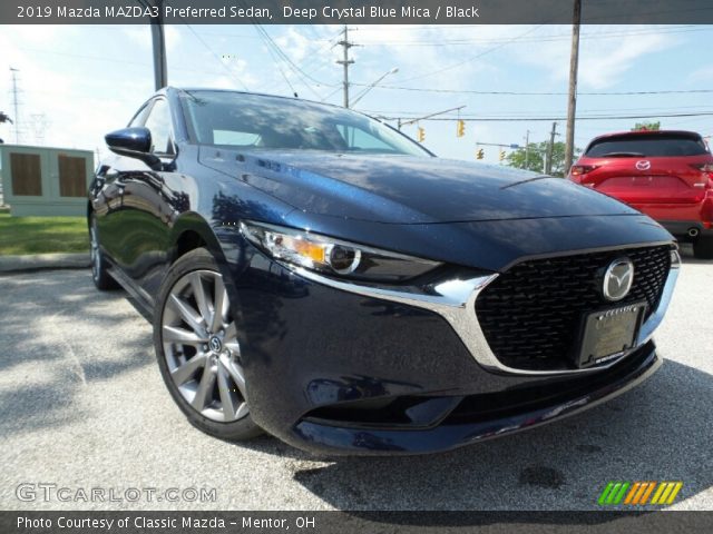 2019 Mazda MAZDA3 Preferred Sedan in Deep Crystal Blue Mica