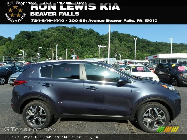 2020 Kia Sportage EX AWD in Pacific Blue