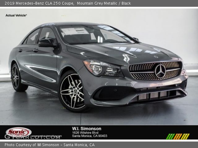 2019 Mercedes-Benz CLA 250 Coupe in Mountain Grey Metallic