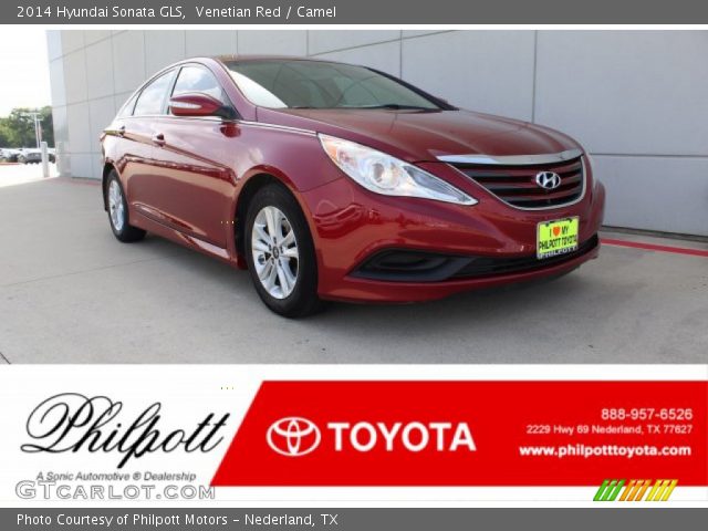 2014 Hyundai Sonata GLS in Venetian Red