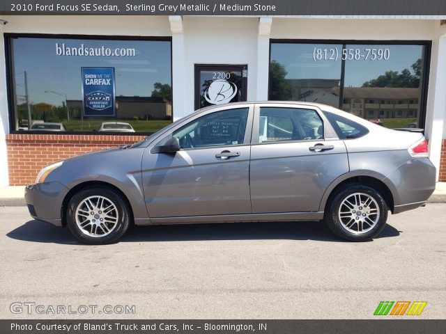 2010 Ford Focus SE Sedan in Sterling Grey Metallic
