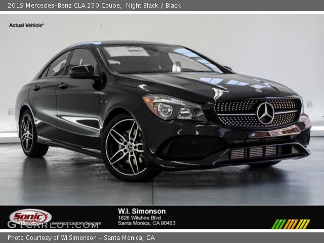 2019 Mercedes-Benz CLA 250 Coupe in Night Black