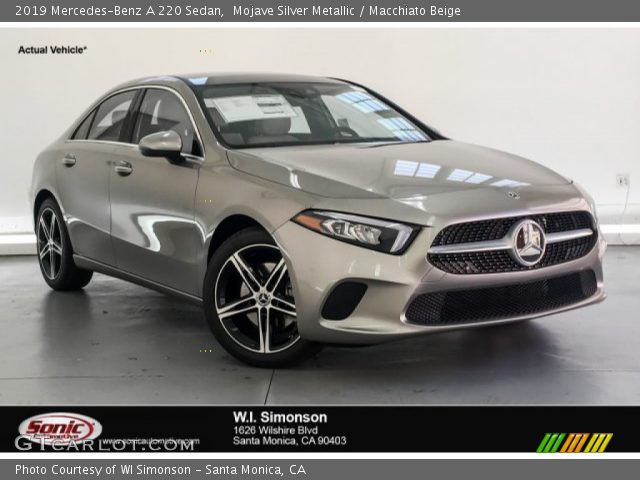 2019 Mercedes-Benz A 220 Sedan in Mojave Silver Metallic
