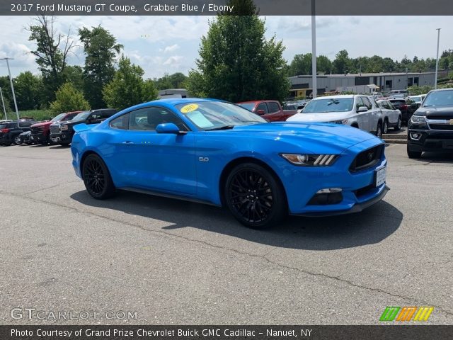 2017 Ford Mustang GT Coupe in Grabber Blue