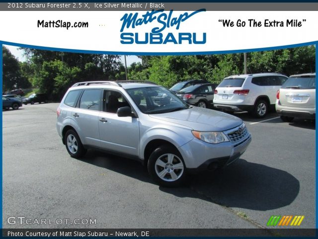 2012 Subaru Forester 2.5 X in Ice Silver Metallic
