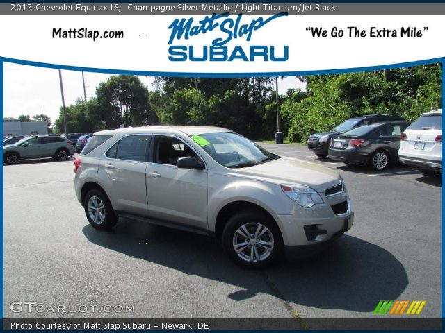 2013 Chevrolet Equinox LS in Champagne Silver Metallic