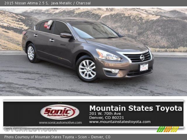 2015 Nissan Altima 2.5 S in Java Metallic