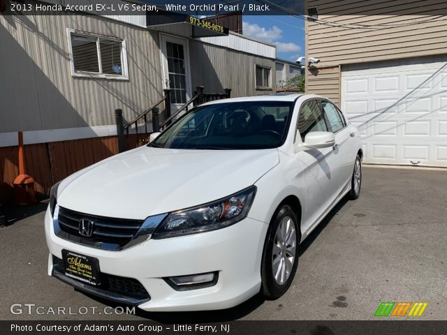 2013 Honda Accord EX-L V6 Sedan in White Orchid Pearl