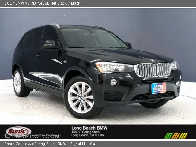 2017 BMW X3 sDrive28i in Jet Black