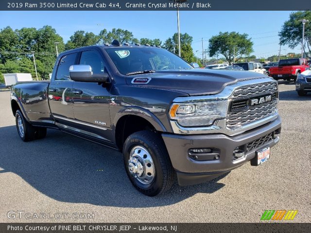 2019 Ram 3500 Limited Crew Cab 4x4 in Granite Crystal Metallic