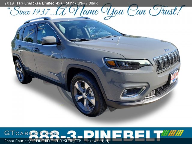 2019 Jeep Cherokee Limited 4x4 in Sting-Gray