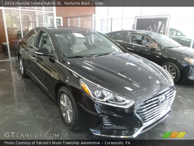 2019 Hyundai Sonata Hybrid SE in Nocturne Black