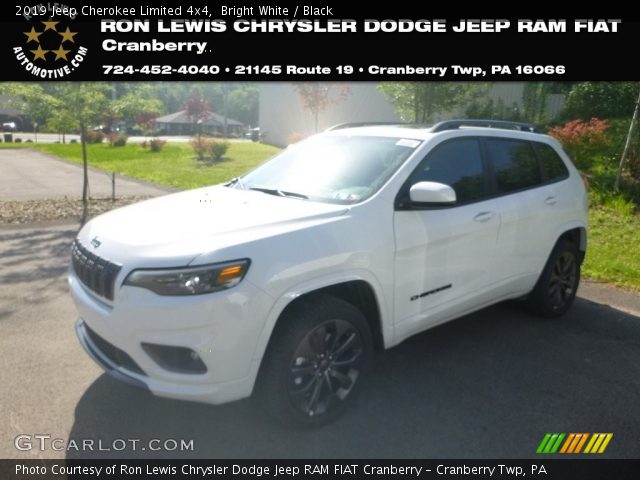 2019 Jeep Cherokee Limited 4x4 in Bright White