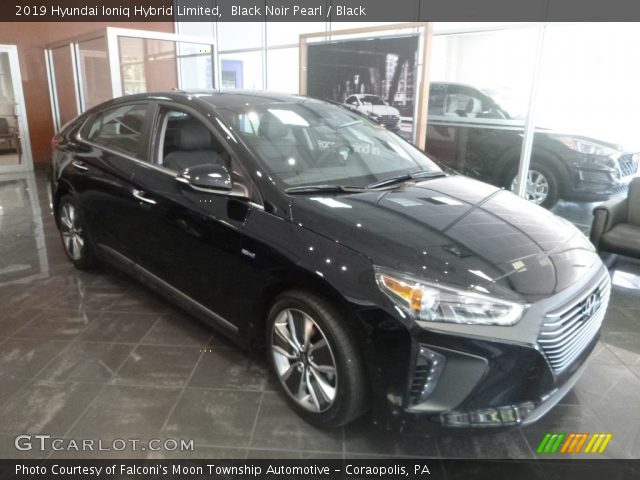 2019 Hyundai Ioniq Hybrid Limited in Black Noir Pearl