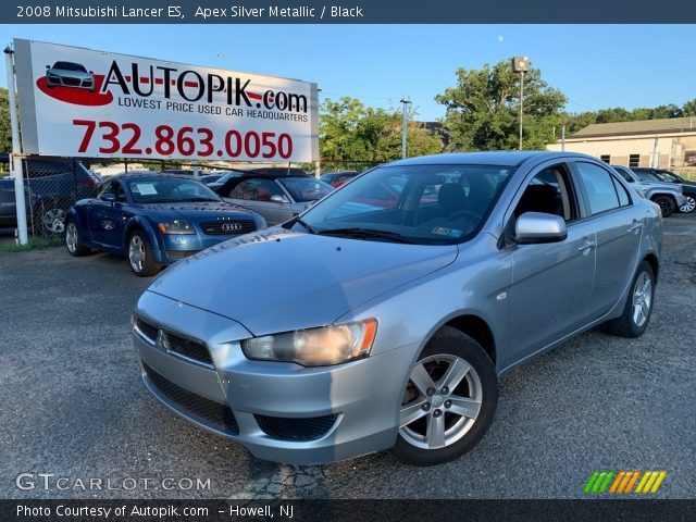 2008 Mitsubishi Lancer ES in Apex Silver Metallic